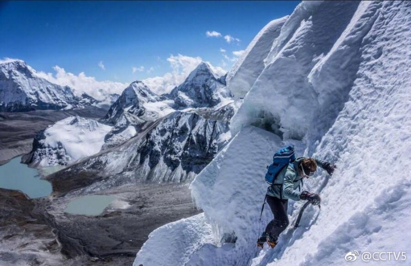 世界最强速攀登山家今晨在努子峰壁坠亡 (组图)