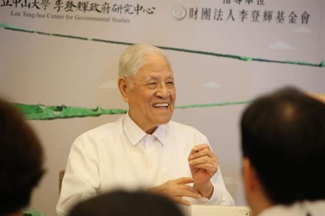 李登辉讲屁话？李富城:台湾就是败在他手里(图)