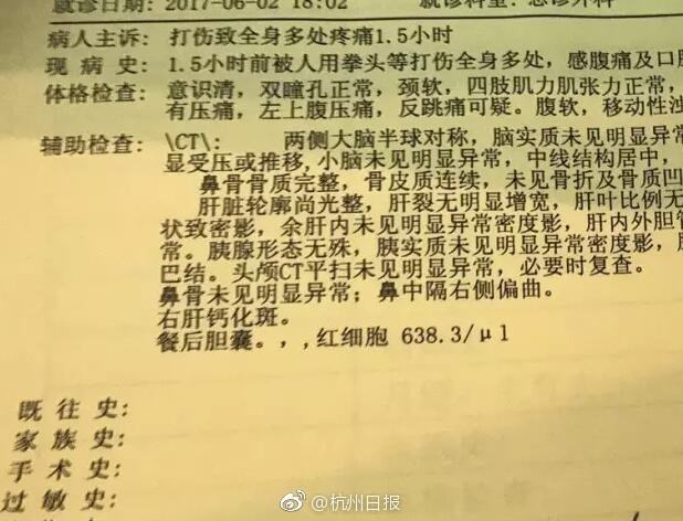 浙大女硕士因能力问题被炒 带5名猛男打领导 (图)